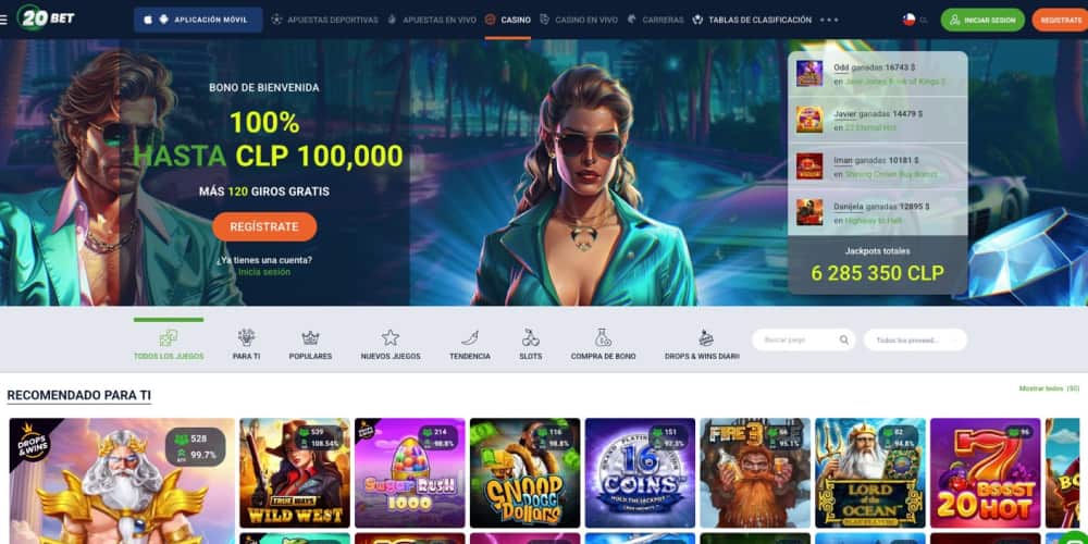 20Bet perspectiva general